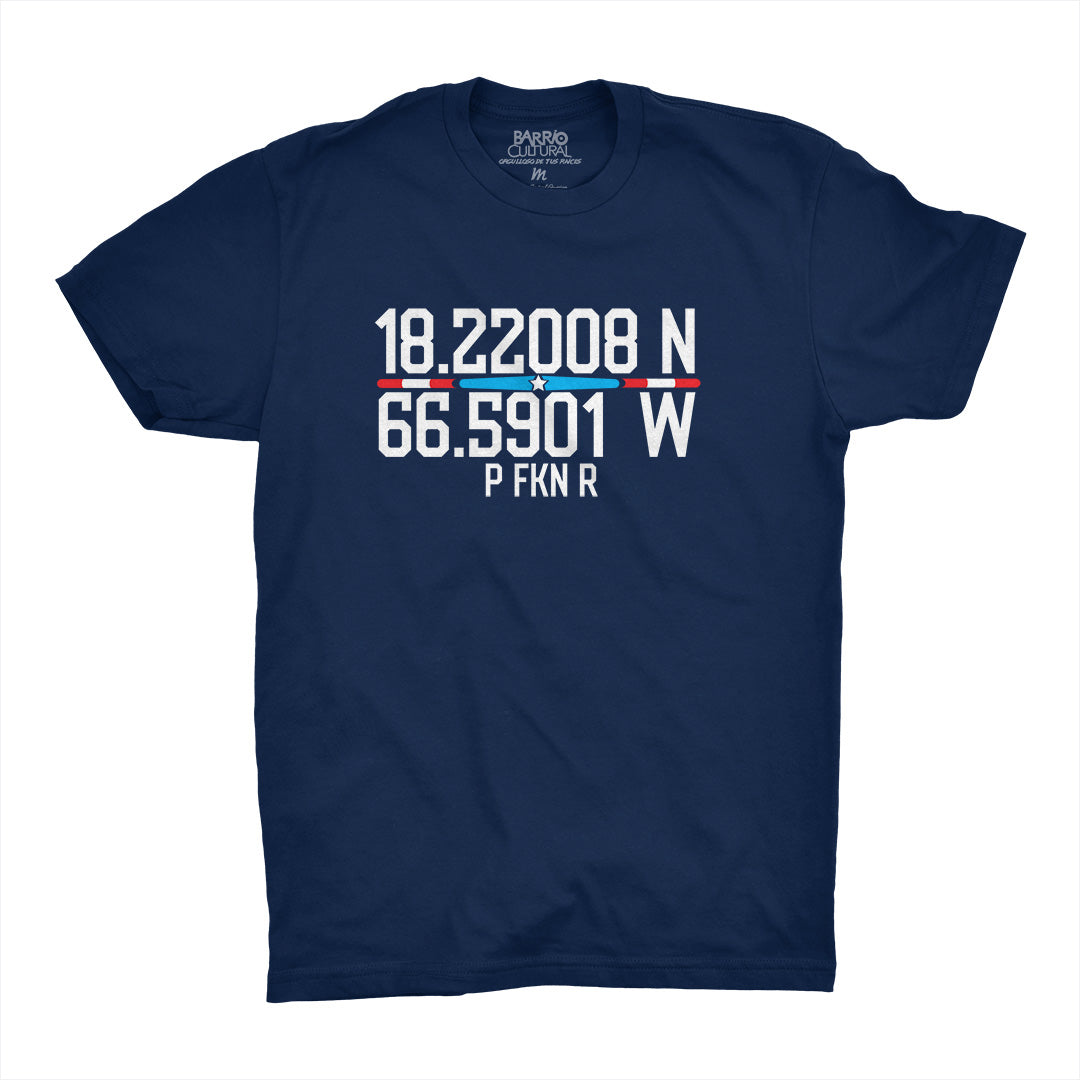 Coordenadas P FKN R - T-Shirt
