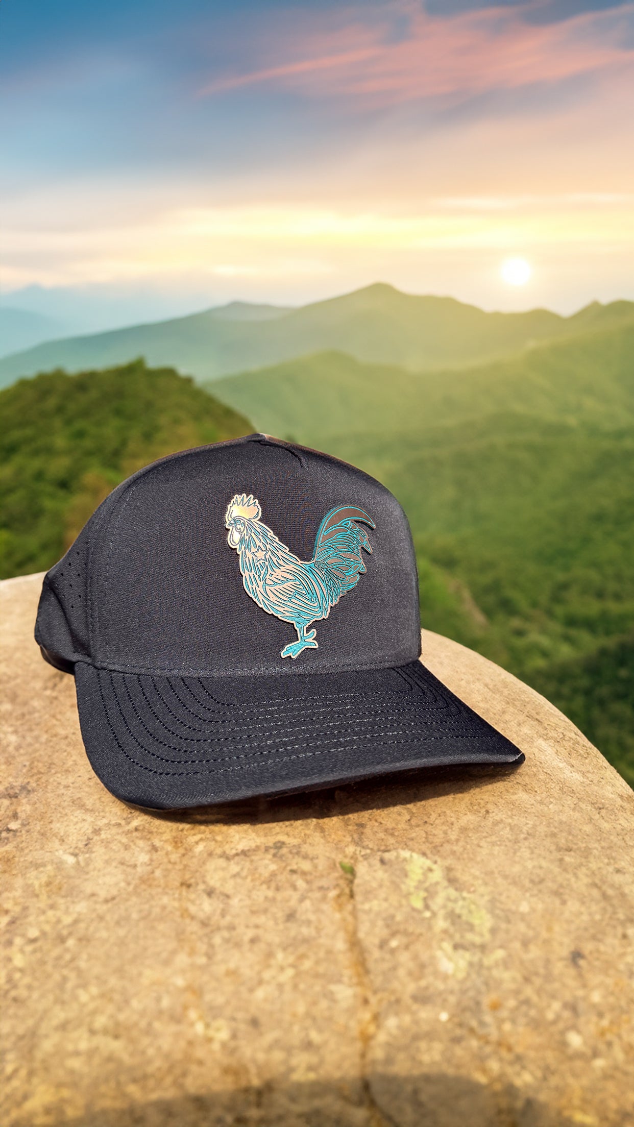 Gorra gallo cobre