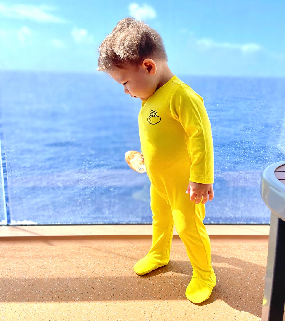 Footie Luv pijama - Amarillo iluminante