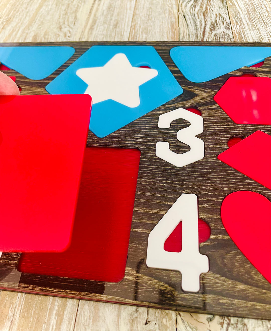 Rompe cabeza de la bandera de Puerto Rico