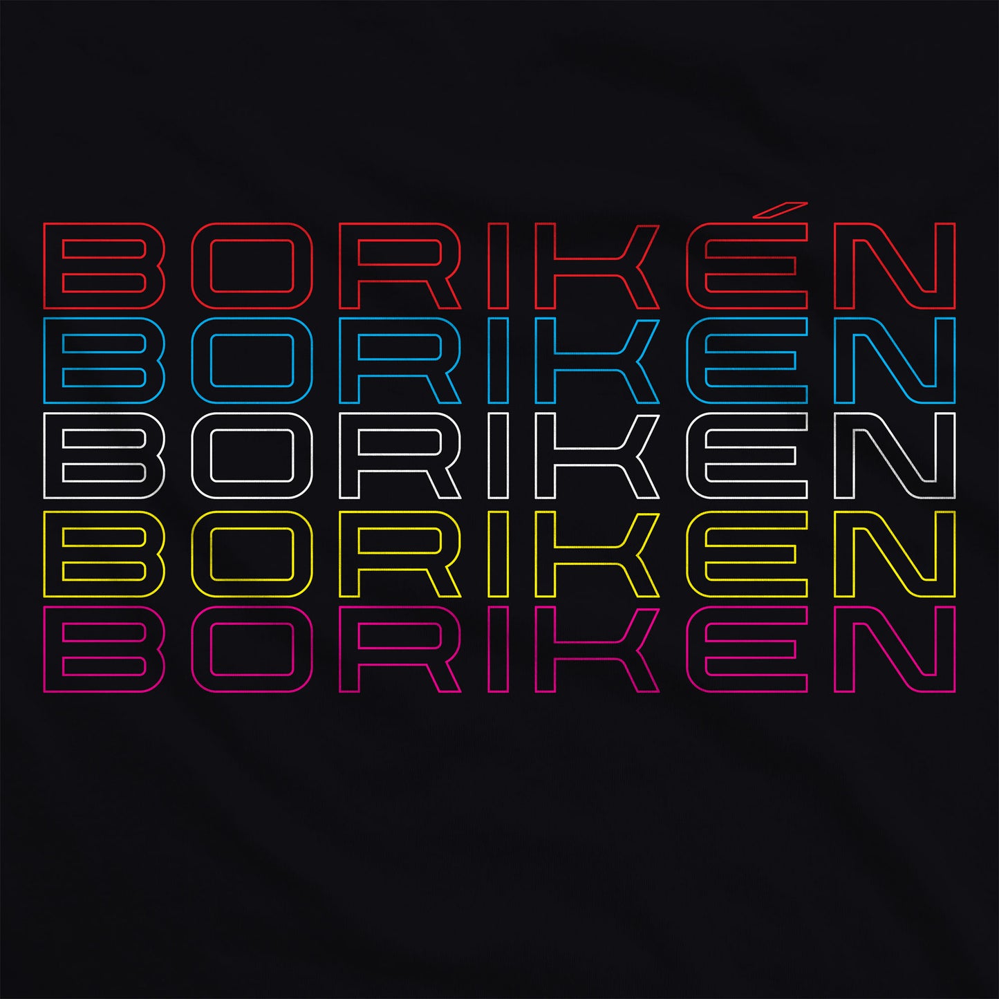 Camiseta Borikén Multicolor