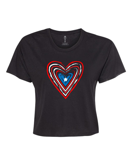 Corazón crop top